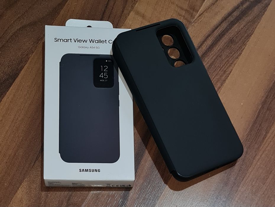 Husa flip activa originala Samsung Smart View Wallet Case Galaxy A54