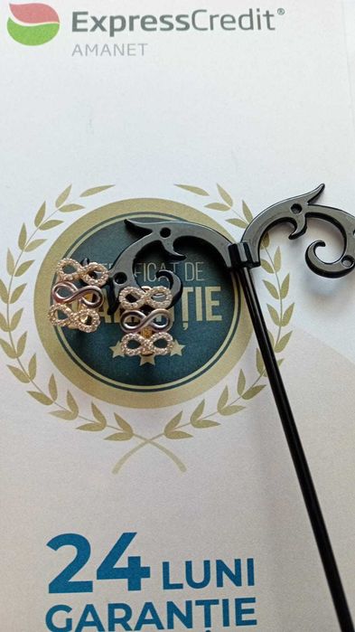 (AG 35) Cercei aur 14K B.31768 / 1594 lei Garantie 2ani!