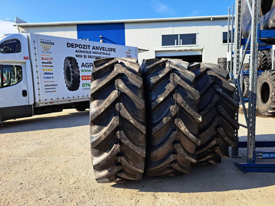 Cauciucuri marca OZKA 650/75R32 anvelope noi radiale 24.5R32 COMBINA