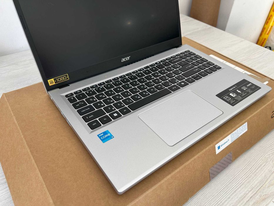 Ноутбук Acer Aspire Go 15 — Intel Core i3-N305 / DDR5 8GB / SSD 128GB