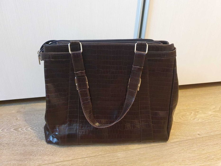 Geanta dama, piele naturala noua