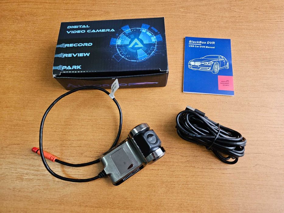 Camera DVR USB navigatie auto cu Android Full HD + cameră marșarier