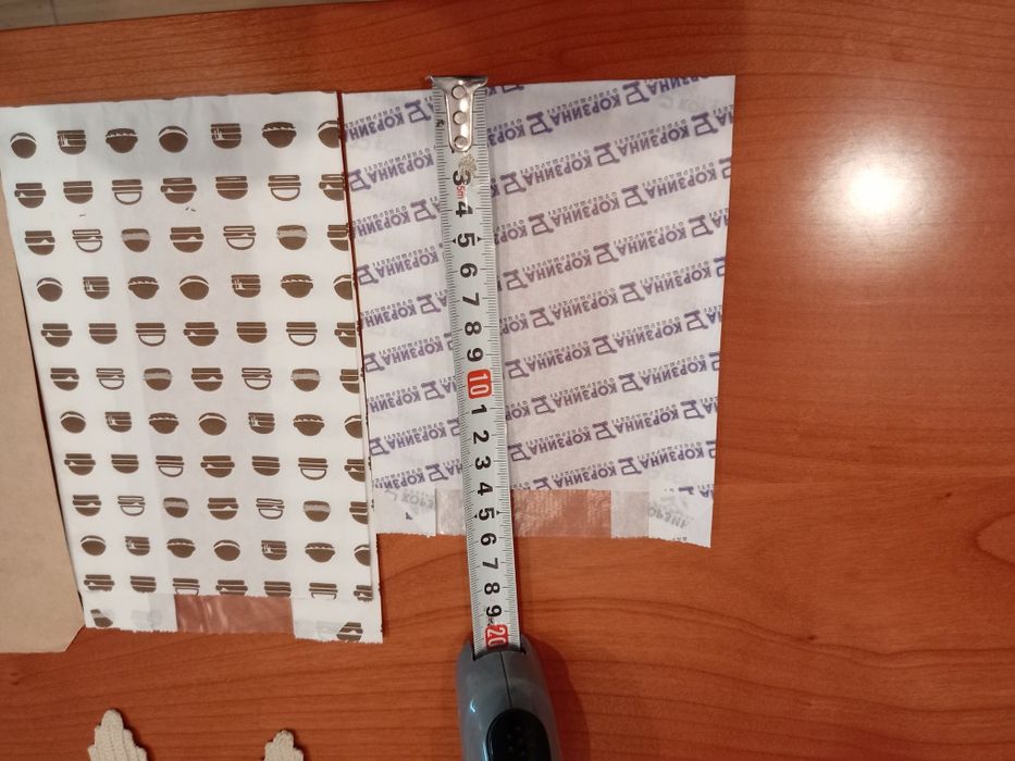 Пакетики бумажные, целофановые