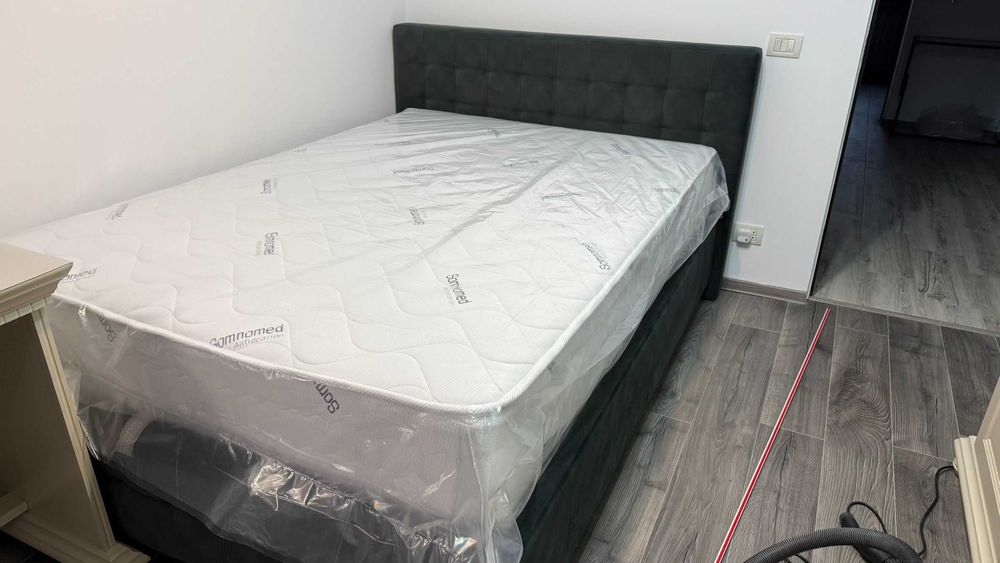 Pat tapitat si saltea 140x200