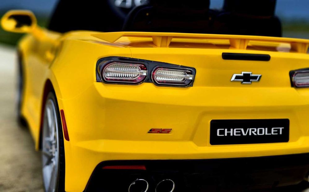 Masinuta electrica pt copii, Chevrolet Camaro 2SS 90W 12V, galben