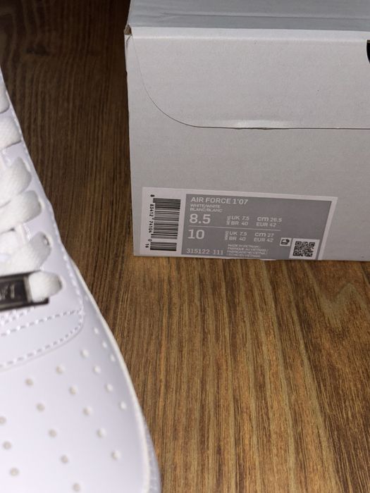 Adidasi Nike AirForce 1 Low white