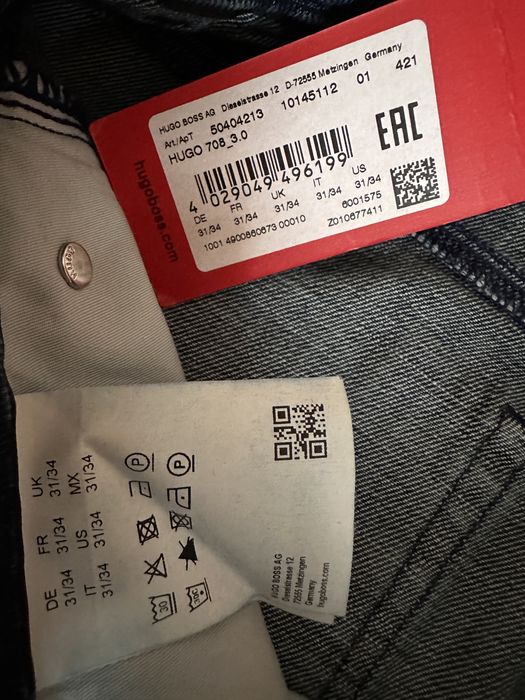 Blugi,jeansi barbati,Hugo Boss,marime (S-M)W31 L34 si W32 L32