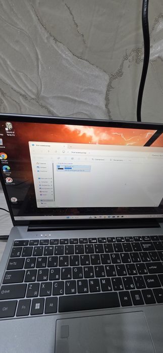 Игровой новый ноутбук Vision X торг