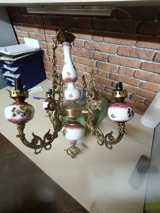 Candelabre vechi din bronz