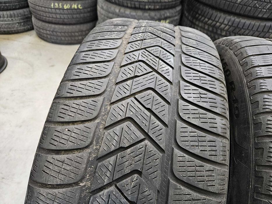 4 Anvelope IARNA 255.50.19 'Pirelli' [dot 2022] ; stare foarte buna