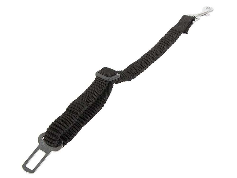 Centura de siguranta caini auto lesa elastica reglabila negru 50-125cm