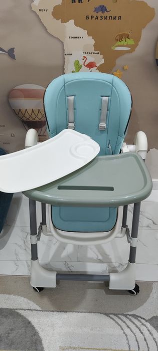Стульчик для кормления-шезлонг (качеля) 2в1