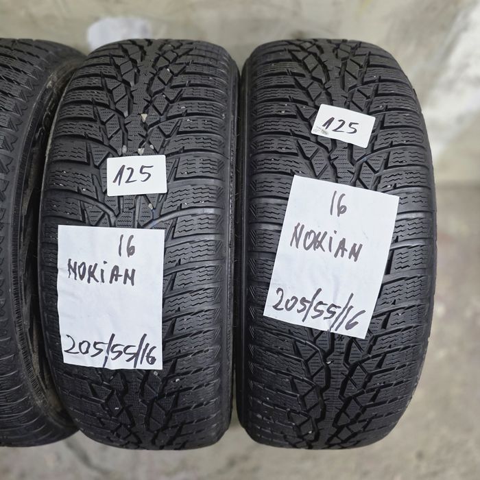 4×205/55/16 M+S.NOKIAN.Stare excelenta
