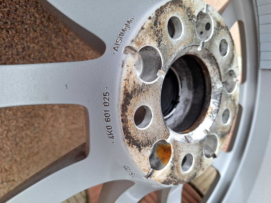 Jante Audi A6 C8 4K originale cauciucuri 225 60 R17 Bridgestone 2022