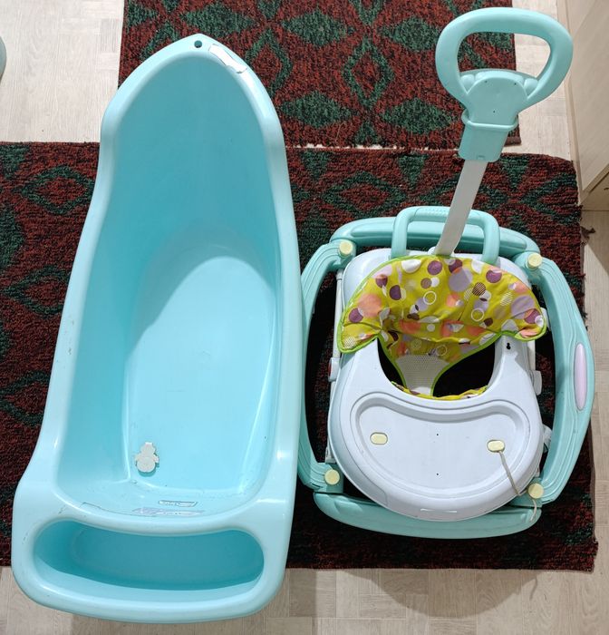 ванночка и ходунки