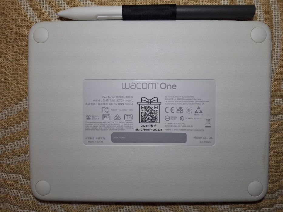 Графичен таблет Wacom One S Pen