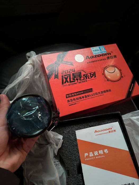 Aozoom Led fara 2024/1km gacha