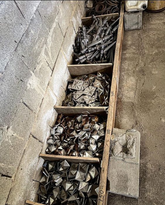 Ворота. Откантые ворота. Ковка.