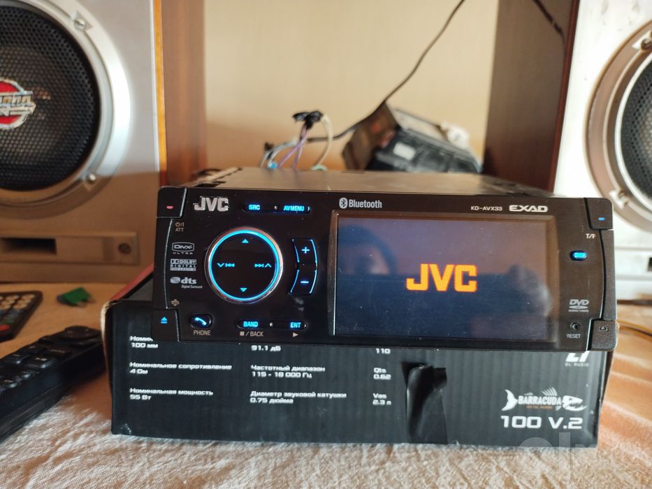 JVC maytafon prafesional zo'r mafon blutus bor