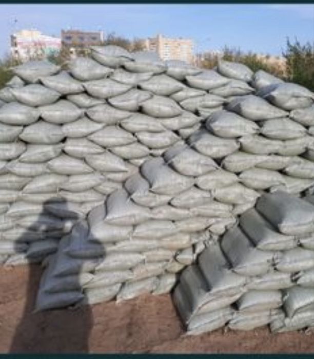 Песок для детской плошадки мешками