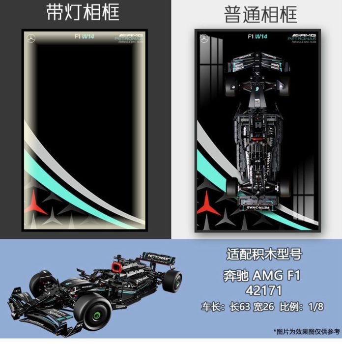 Лего формула 1 рамка