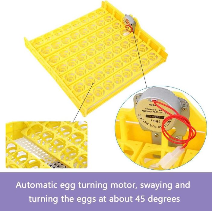 Автоматичен инкубатор 112 яйца + подаръци - реф. код - 12