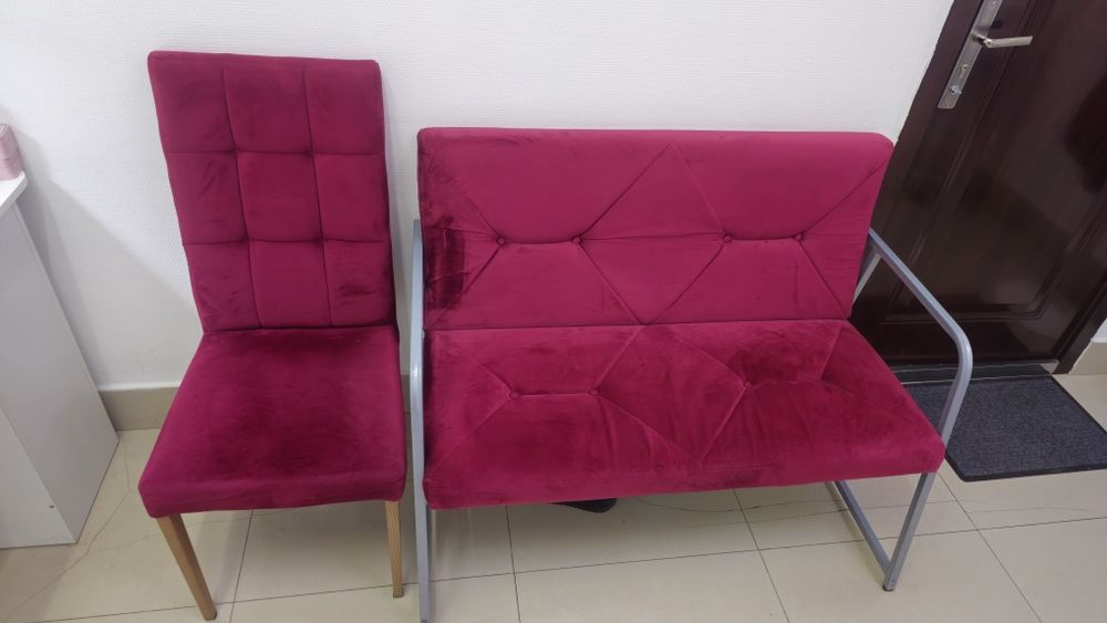 Продам мини диван и стул
