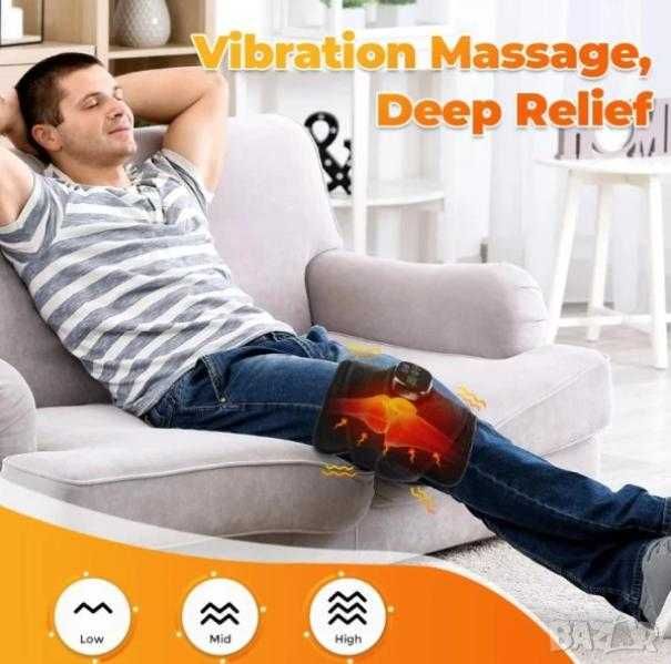 ЦифровДисплей Контролер Безжичен LED Инфрачервен Масажор Червена Светлина Дълбоко Облекчение Безопасна Ефективна Tерапия Тяло Гръб Колене Стави Мускул