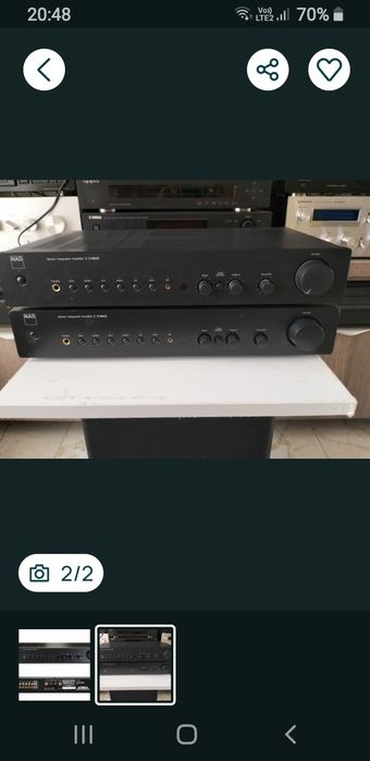 Nad 316bee stereo amp