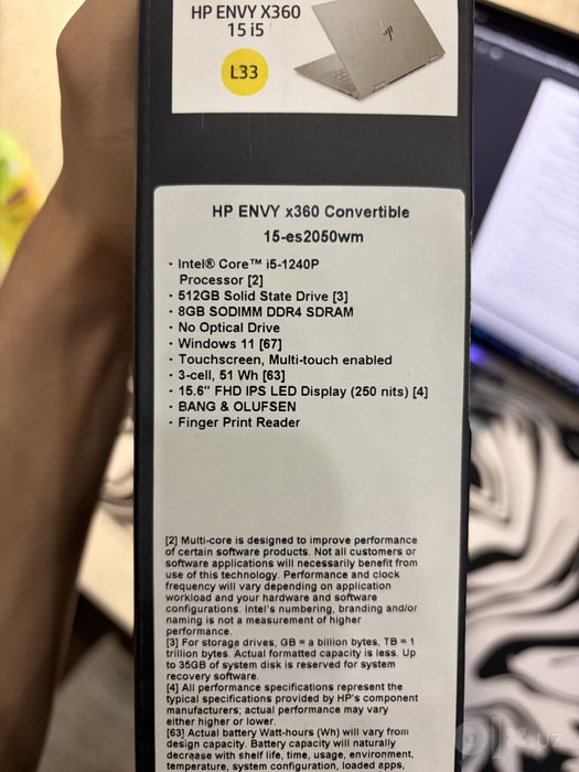 Абсолютно новый HP envy x360!