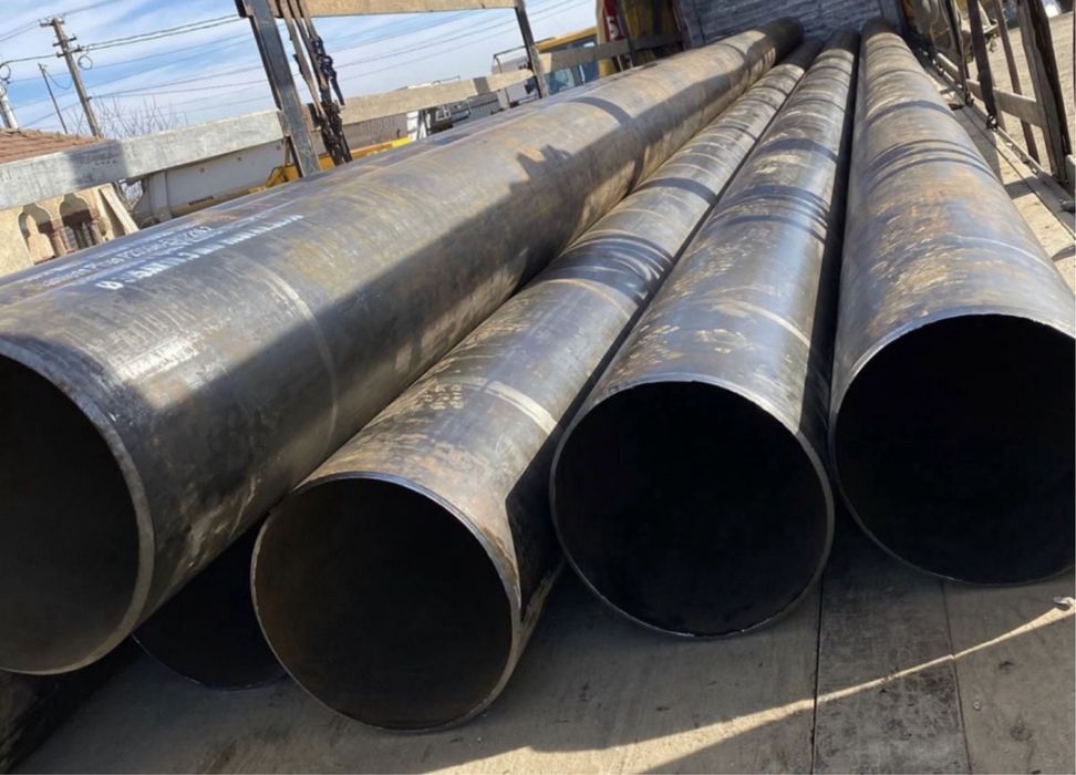 Țeavă Metalică Nouă și Recuperată DN 76–1600 | Piloți Forați | Subtraversări | Conducte | Livrare Națională
