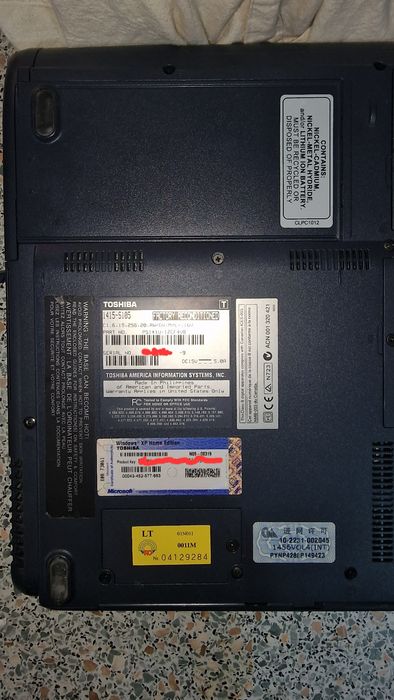 Ноутбук toshiba win xp