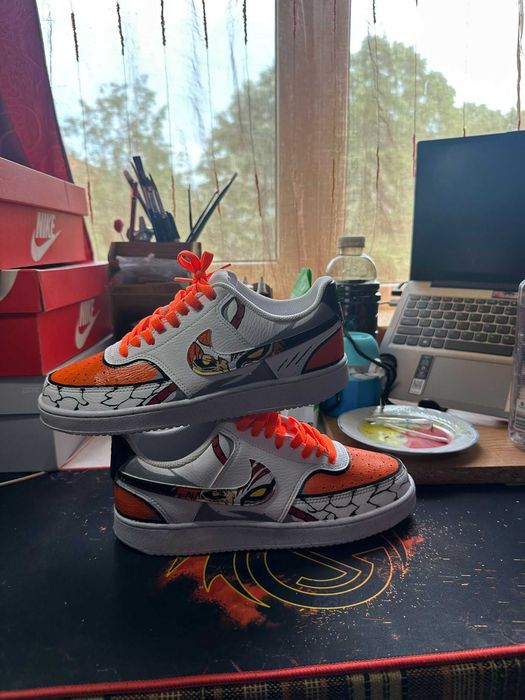 Nike x BLEACH- Adidași personalizați, design unicat, stil anime!