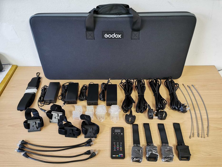 Godox TL60-K4 професионален комплект от 4 бр. RGBWW LED пури