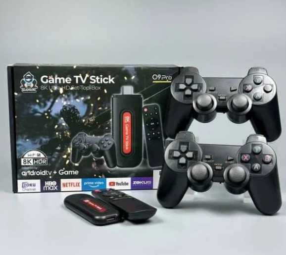 Безжична ретро конзола Q9 PRO с Android 16 40000+ игри