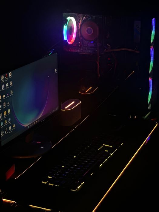 Игровой компьютер в комплекте