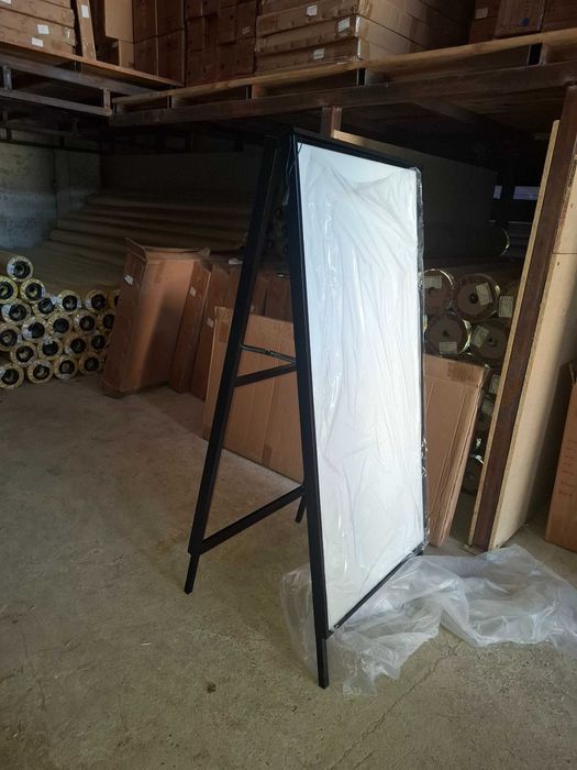 LED Yoritgichli Reklama Shtenderi /Yonadigan Reklama Doskasi 120x60 sm