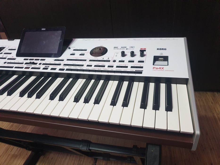Colant Korg PA4X,  autocolant, sticker orga, colantare personalizata