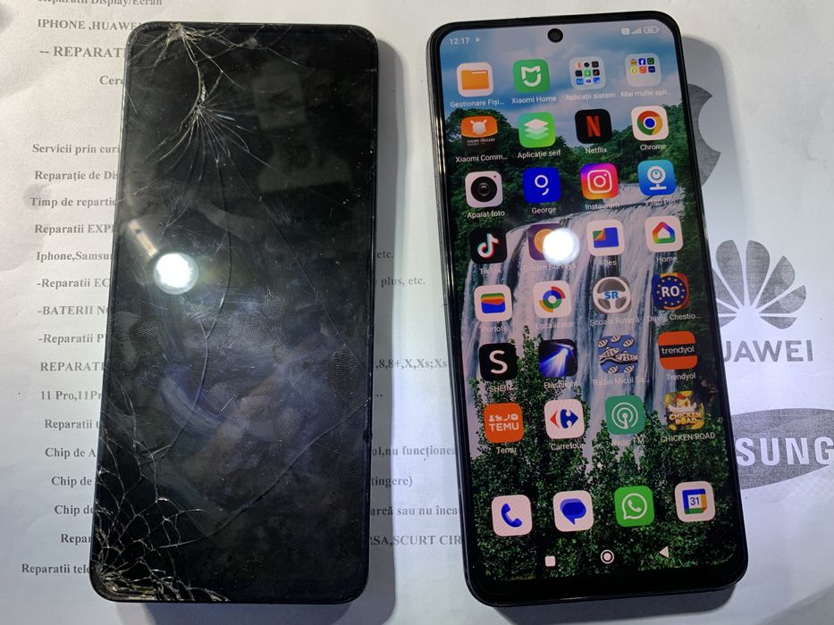 Telefoane Bistrita. Reparatii la nivel display , componente si placã.