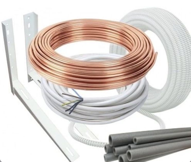 Медные трубы для кондиционера монтажный комплект