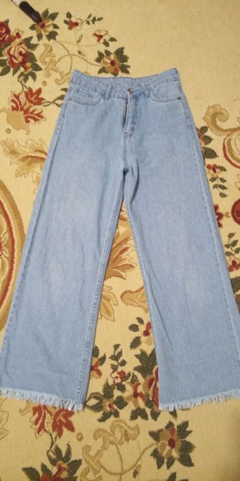 Брюки джинсовые, кюлоты