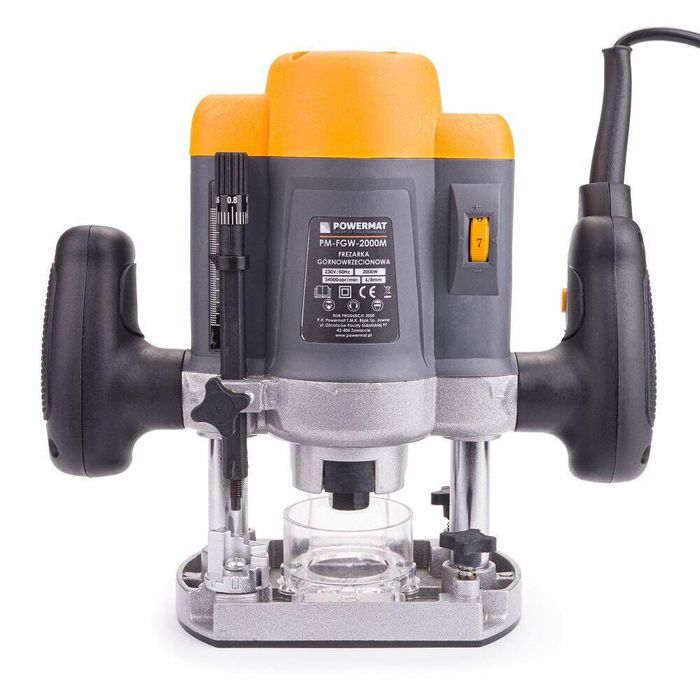 Oberfreza pentru lemn, freza electric, putere 2000 W, adancime frezare