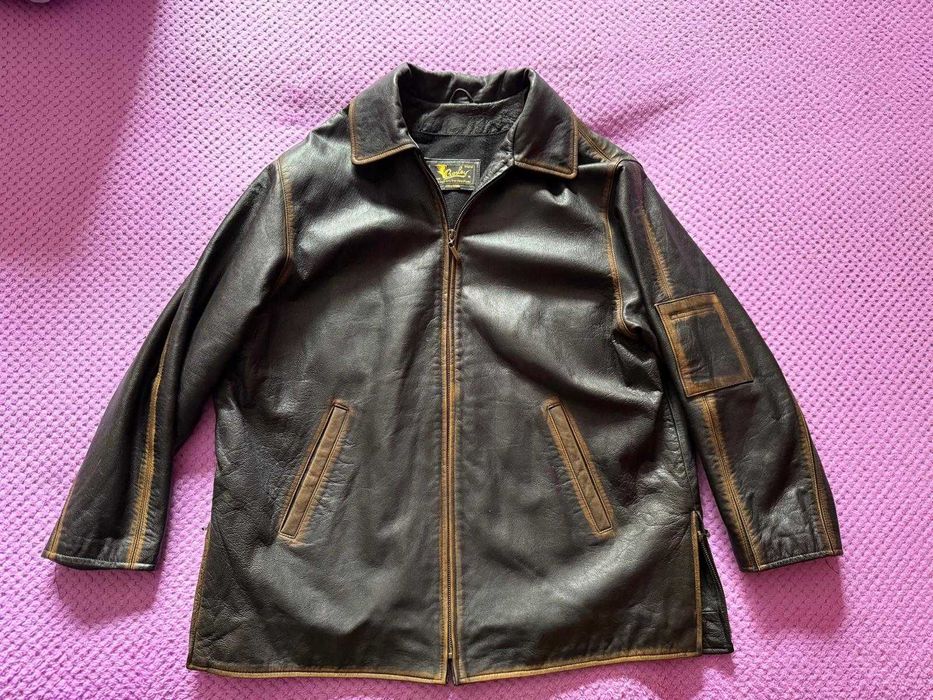 Geaca din piele Jeff Crosley