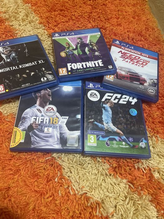 Ps5 editie cu disc+ jocuri (fara maneta)