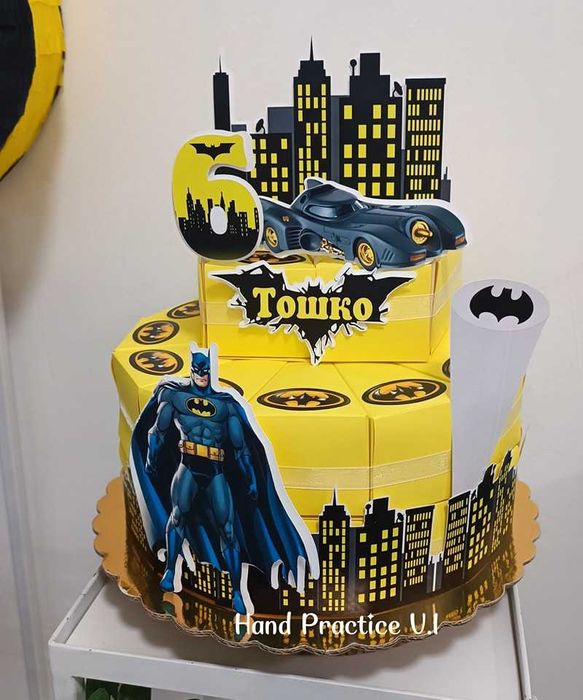 Картонена торта , торта за рожден ден/градина