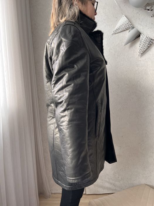 Натуральная дублёнка, 56 размер, тёплая