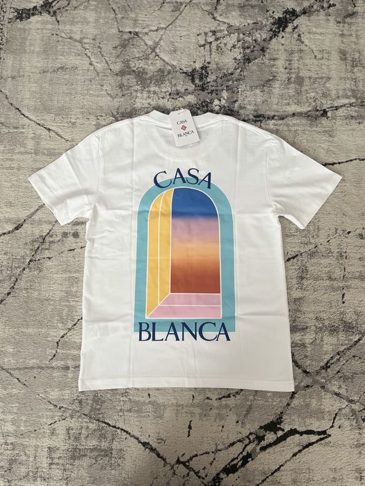 Tricou Casa Blanca Alb Marimea M