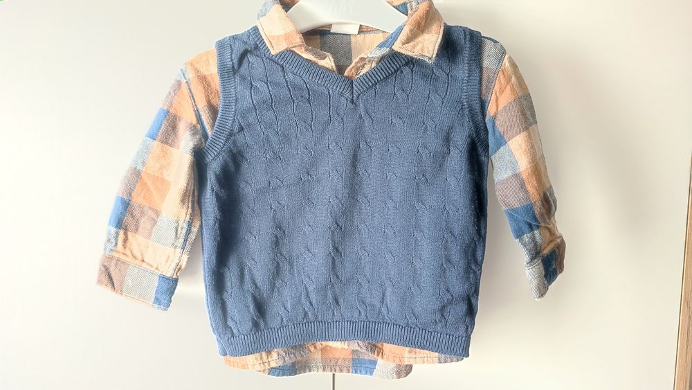 Детски дрехи - Ризка и елече Н&М