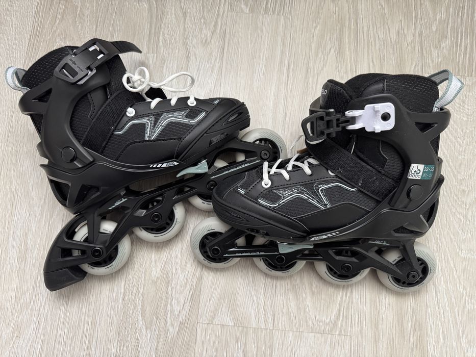 Role OXELO FIT3 Negru Copii 32-35