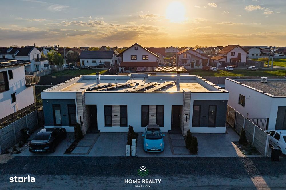 Duplex - 4 cam I PIȘCINĂ I Pompă de căldură I PANOURI SOLARE I Săcălaz